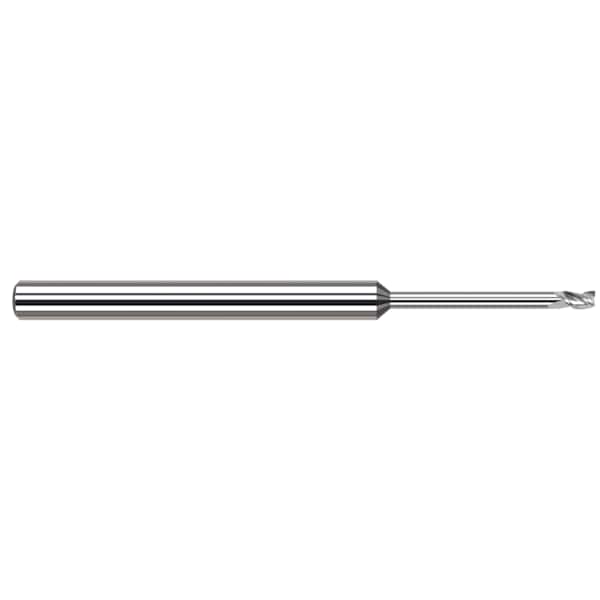 Miniature End Mill - 3 Flute - Square, 0.1250" (1/8)